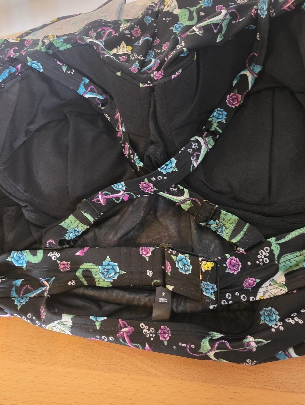Torrid Mermaid Tie Skater Swim Dress 4X/26 Black Nautical Pin Up Retro - Picture 7 of 14